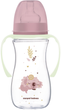 Пляшка антиколікова Canpol Babies Easystart Sleepy Koala з широким отвором Рожева 300 мл (35/238_pin) - зображення 1