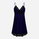 Koszula nocna DKaren Slip Peggy 2XL Navy Blue (5903068506055) - obraz 1