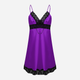 Koszula nocna DKaren Slip Peggy XL Violet (5903068506345) - obraz 1