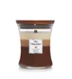 Ароматична свічка в склі з тришаровим ароматом Woodwick Medium Trilogy Cafe Sweets 275 г (92904E) - зображення 1