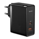 Сетевое ЗУ Baseus GaN5 Pro Fast Charger C+U 100W, Cable Type-C 1m, Black (CCGP090201) - изображение 4