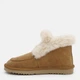Женские угги низкие кожаные с мехом Restime YWZ23004 36 24 см Camel (2036000097021) - изображение 3