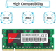 Модули памяти Kuesuny 4 ГБ (2X2 ГБ) DDR2 667 МГц Sodimm Ram PC2-5300 PC2-5300S 1,8 В CL5 200-контактный 2RX8 - изображение 2