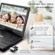 Портативний DVD-плеєр 12.5 дюйми MYDASH PD102, CD/DVD/SD-карт/USB - зображення 4
