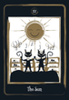 Карти таро Золоте Таро Чорного Кота Golden Black Cat Tarot. AGM - зображення 3