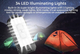 УМБ із сонячною панеллю та кемпінговим фонарем на 30 LED VHG HDL-528 30000 mAh Wireless Solar Power Charger - зображення 7