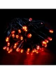 Светодиодная гирлянда электрическая Led на 500 светодиодов с контроллером зеленый провод 35 м Красный - изображение 1