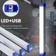 Переносная LED лампа с аккумулятором Т530 USB Emergency light TUBE 32 см (1022227) - изображение 2