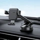 Автодержатель UGREEN LP200 Gravity Holder with Suction Cup Black (60990B) - изображение 2