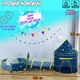 Дитячий ігровий комплекс Garden PlayTent-3in1 намет з тунелем та басейном для куль Синій - зображення 1
