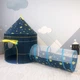 Дитячий ігровий комплекс Garden PlayTent-3in1 намет з тунелем та басейном для куль Синій - зображення 3