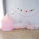 Дитячий ігровий комплекс Garden PlayTent-3in1 намет з тунелем та басейном для кульок Рожевий - зображення 4