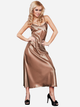 Еротичний пеньюар DKaren Plus Size Slip Iga 3XL Light Brown (5900652526031) - зображення 1