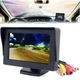 Автомобильный цветной монитор UKC дисплей LCD 4.3'' для двух автокамер Черный (12056) - изображение 1