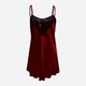 Еротичний пеньюар DKaren Slip Carla S Crimson (5902686569558) - зображення 1