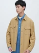 Ветровка мужская Uniqlo 72812174 XS Коричневая (1159791202) - изображение 3