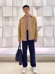 Ветровка мужская Uniqlo 72812174 XS Коричневая (1159791202) - изображение 12