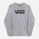 Лонгслив мужской Vans VN000K6HATJ1-6 S Серый (191164020970) - изображение 4