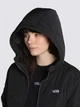 Куртка демисезонная удлиненная с капюшоном женская Vans VN0A5JNMBLK1-9 XS Черная (195441391203) - изображение 3