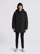 Куртка демисезонная удлиненная с капюшоном женская Vans VN0A5JNMBLK1-9 XS Черная (195441391203) - изображение 4