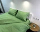 Постельное белье LARA бязь-страйп Light Green d11267d двуспальное - изображение 3