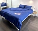 Постельное белье LARA бязь-страйп Dark Blue d11298d двуспальное - изображение 4