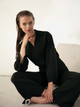 Комбінезон жіночий Makover Jumpsuit K147 M Black (5903887682848) - зображення 5