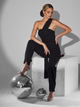 Комбінезон жіночий Makover Jumpsuit K150 M Black (5903887693813) - зображення 4