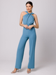 Комбінезон жіночий Makover Jumpsuit K164 L Sky Blue (5905563700976) - зображення 1