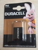 Батарейка DURACELL Alkaline 9V/6LR61 - изображение 2