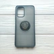 Чехол Armor Ring для Xiaomi Poco M5S противоударный c кольцом Черный - изображение 1