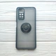 Чехол Armor Ring для Xiaomi Redmi Note 11 / Note 11S противоударный c кольцом Черный - изображение 1