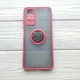 Чехол Armor Ring для Xiaomi Redmi Note 11 / Note 11S противоударный c кольцом Красный - изображение 1