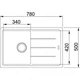 Кухонная мойка Franke Basis BFG 611-78 114.0565.087 - изображение 3