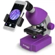 Мікроскоп Bresser Junior 40x-640x Purple з набором для дослідів і адаптером для смартфона (8851300GSF000) - изображение 2
