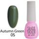 Гель-лак (темний хакі) Autumn Green 05 Toki Toki 5 мл - зображення 2