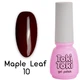 Гель-лак (коричневий) Maple Leaf 10 Toki Toki 5 мл - зображення 1