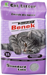 Наповнювач для котячих туалетів Super Benek Standard Лаванда 25л (20кг) (5905397010739) - зображення 1