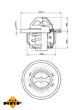 725150 NRF Термостат NRF (725150) - изображение 3