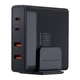 СЗУ McDodo Hyperspace Series 100W 4-Port PD Quick Charging Station with C+C 1.2m cable CH-1802 Black - изображение 1