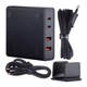 СЗУ McDodo Hyperspace Series 100W 4-Port PD Quick Charging Station with C+C 1.2m cable CH-1802 Black - изображение 3