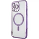 Чехол силиконовый противоударный WAVE Metal Color Case with MagSafe + защита камеры для Apple iPhone 11 Pro (5.8") Purple - изображение 3