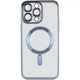 Чохол силіконовий протиударний WAVE Metal Color Case with MagSafe + захист камери для Apple iPhone 11 Pro (5.8") Sierra Blue - зображення 4