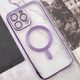 Чехол силиконовый противоударный WAVE Metal Color Case with MagSafe + защита камеры для Apple iPhone 11 Pro (5.8") Purple - изображение 5
