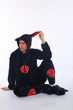 Кигуруми Пижама Слип для мальчиков и подростков Kigurumi Косплей Аниме Наруто Акацуки Akatsuki Cosplay Черный ХL 175-182 см. (1107/3) - изображение 2