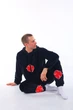 Кигуруми Пижама Слип для мальчиков и подростков Kigurumi Косплей Аниме Наруто Акацуки Akatsuki Cosplay Черный ХL 175-182 см. (1107/3) - изображение 3