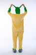 Піжама Кігурумі для хлопчиків Kigurumi Майстер Йода Зелено-жовта XL 175-182 см. (1097/3) - зображення 3