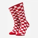 Носки мужские высокие Vans MN CHECKERBOARD VN0A3H3NRLM1 коттон 6.5-9 Красные (191929012318) - изображение 1