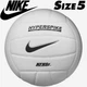 М'яч волейбольний Nike Hyperspike 18P White/White/Metallic Silver/Black Розмір м'яча: Size 5 - зображення 4