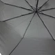 Велика чорна парасолька Feeling Rain автомат з куполом 120 см #940 - зображення 7